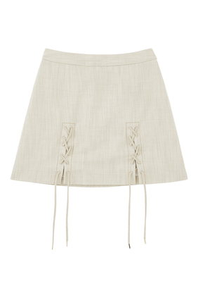 Possibility Tie Skirt
